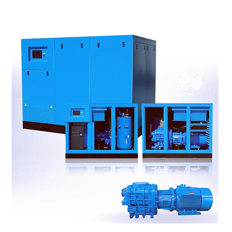 Oil-injection screw air compressor