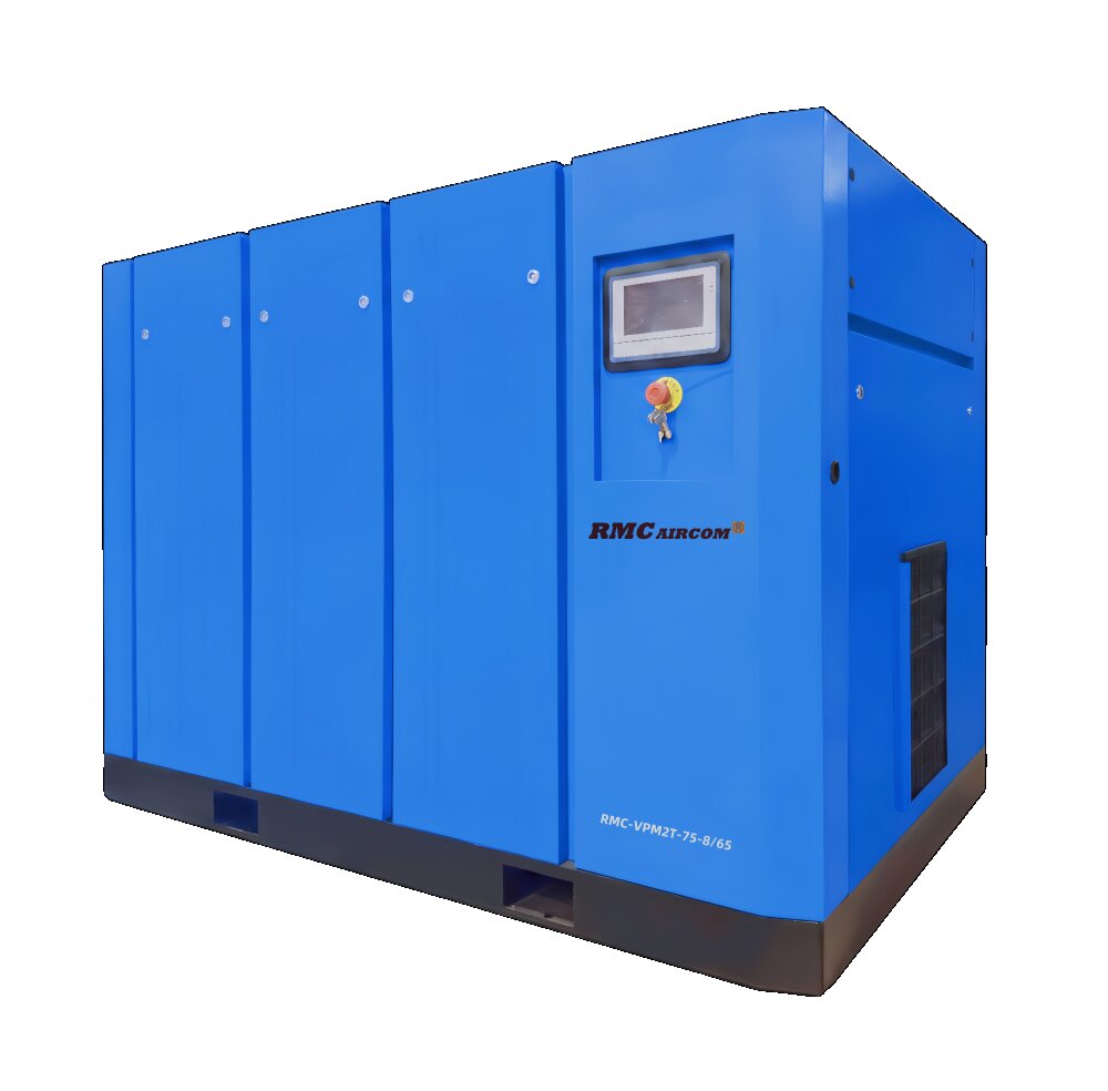 Dryer oil free screw air compressor