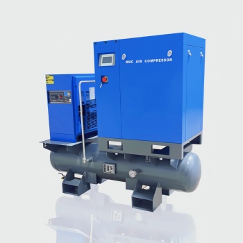 RMI-10A-8/54 7.5kw 10hp 8bar all in one screw air compressor station