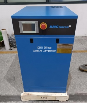 Shanghai RMC Air Compressor RMC5.5-8 5.5kw 7.5hp 8bar 116psi  600l/min Scroll air End Oil Free Scroll Pump