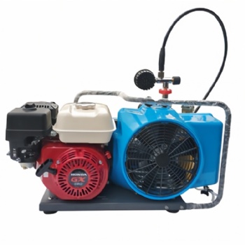 LW100P 100L/min Gasoline Driven scuba Breathe air Compressor 225bar 330bar