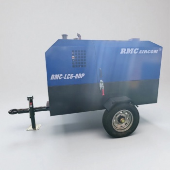 China Best Quality  Portable diesel Engine Screw air Compressor With CE Certificate