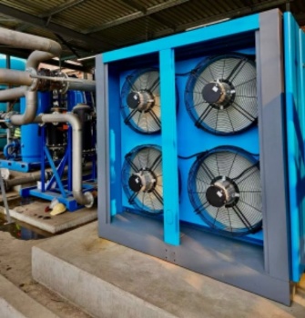 355KW two stage screw air compressor